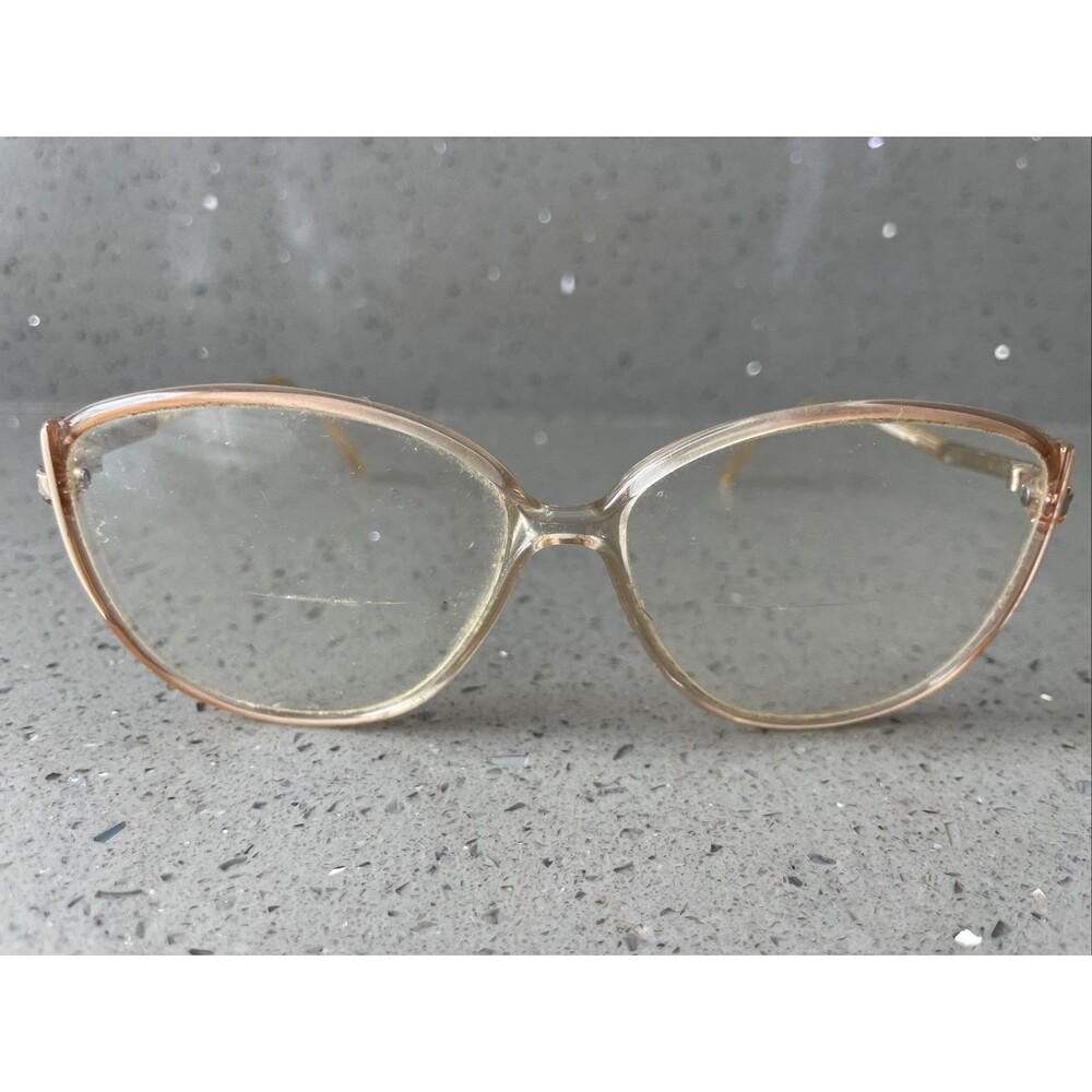 Safilo Italy CONTEMPORA 863 41C 56-14-130 Eyeglasses Frames ONLY clear pink